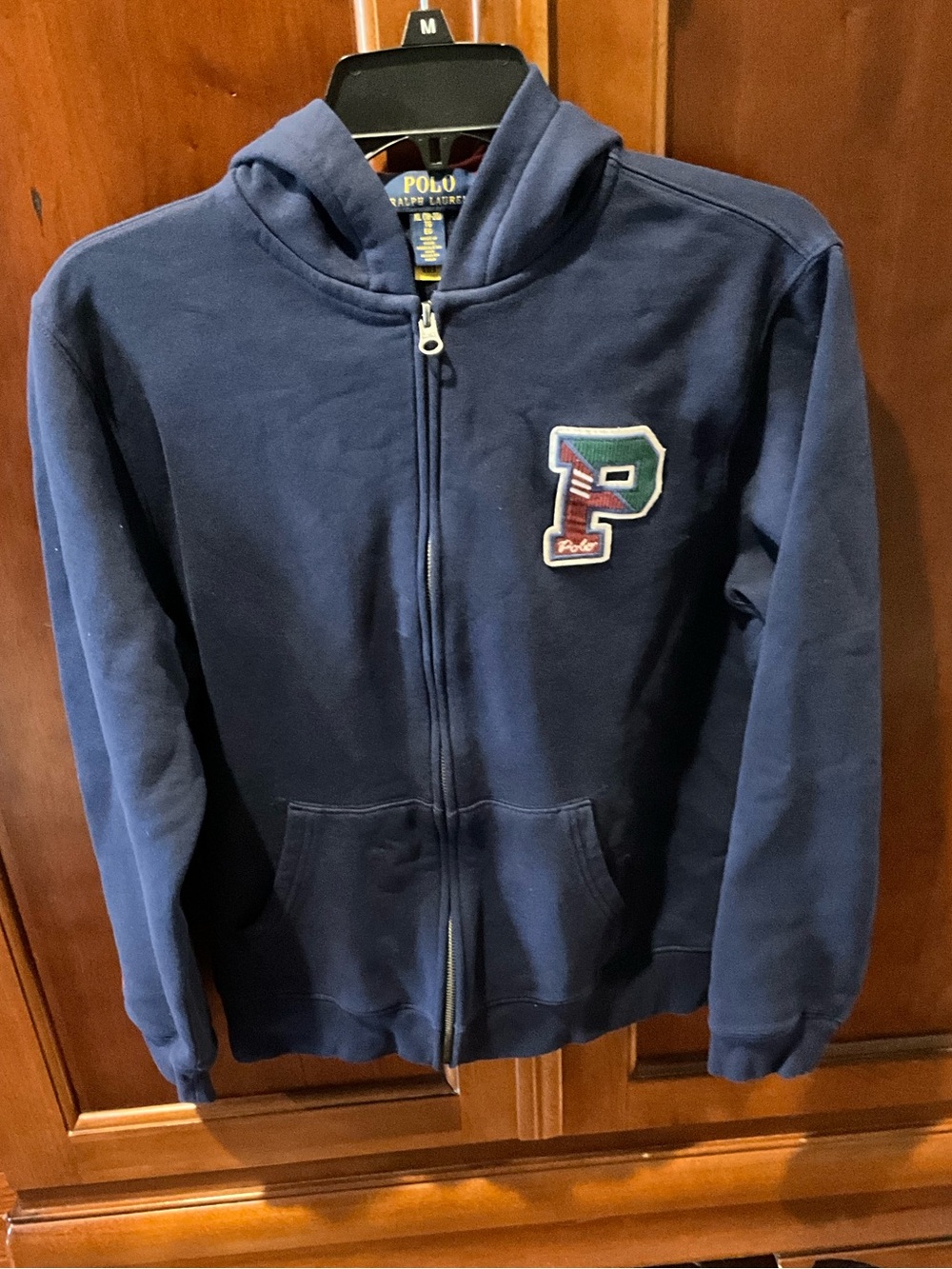 Polo by Ralph Lauren Kids Navy Zip-Up Hoodie Size XL 18-20